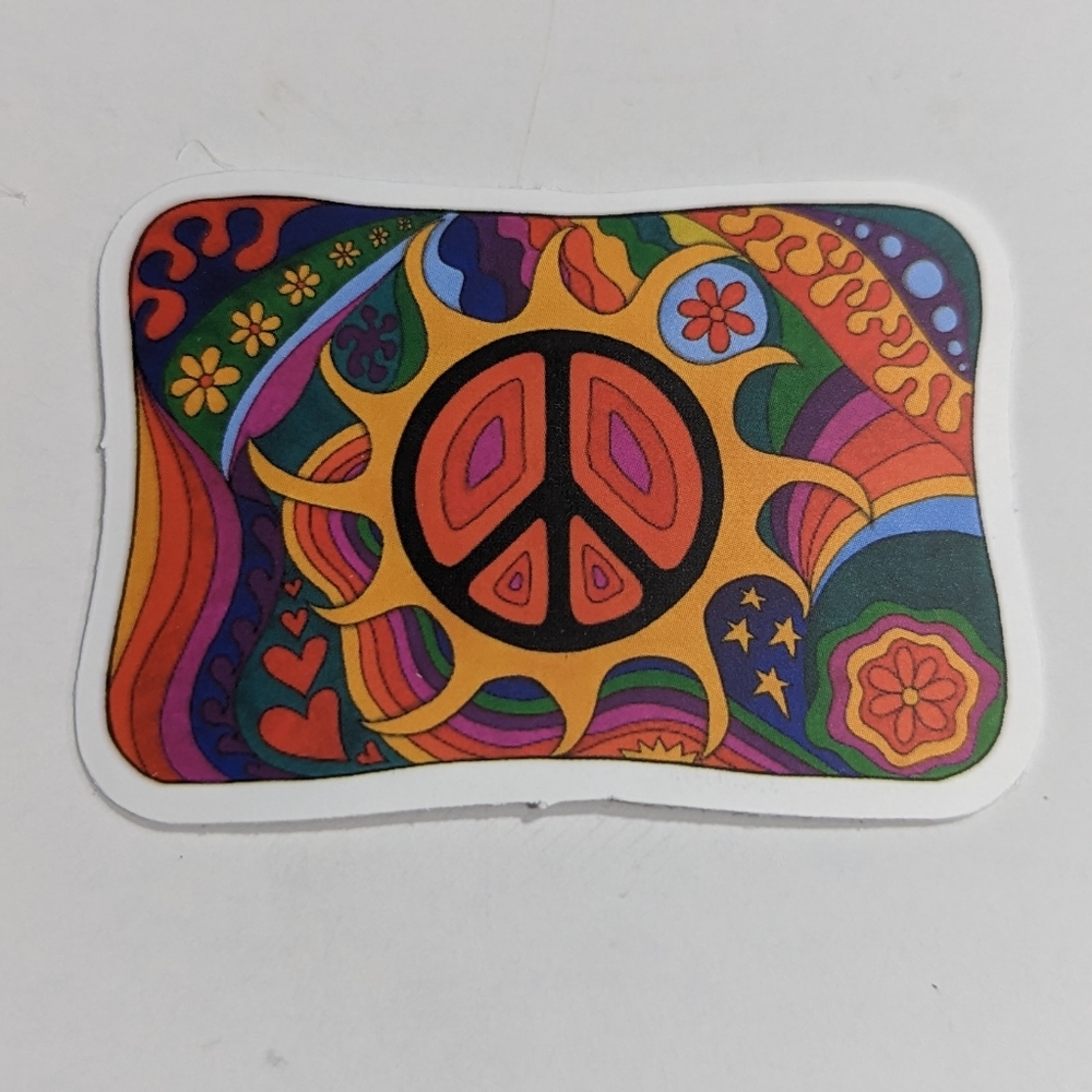 Peace Sign Sticker